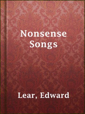 Nonsense Songs - ebook